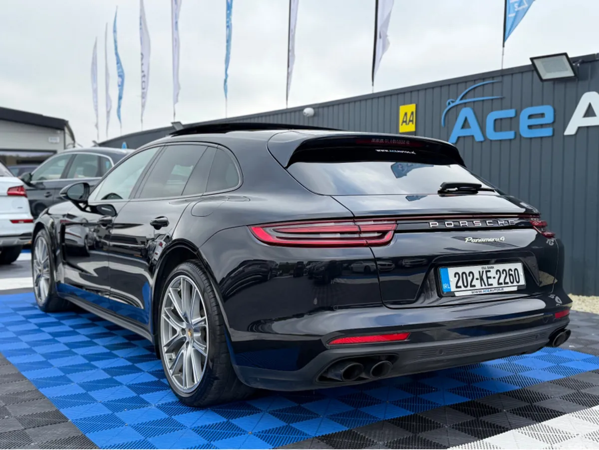 Porsche Panamera Estate, Petrol Hybrid, 2020, Black