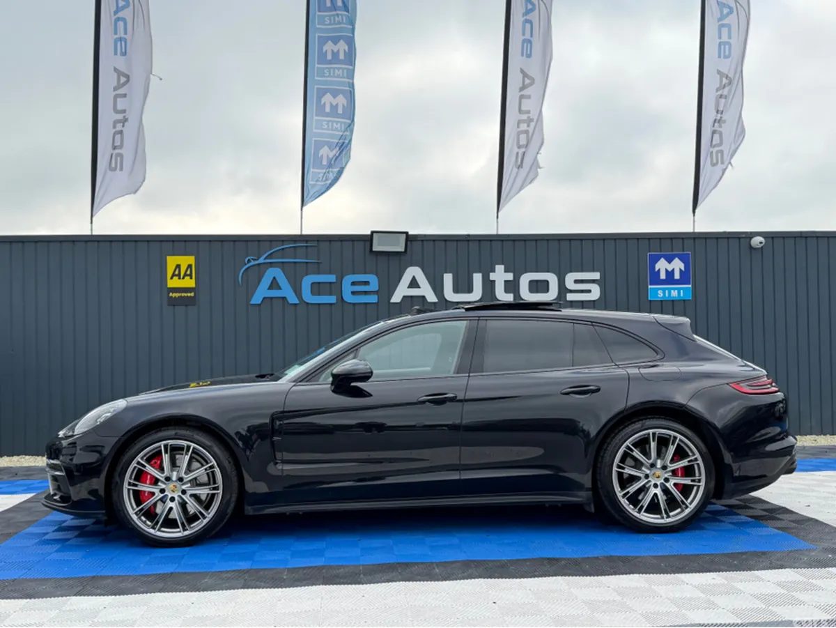Porsche Panamera Estate, Petrol Plug-in Hybrid, 2020, Black
