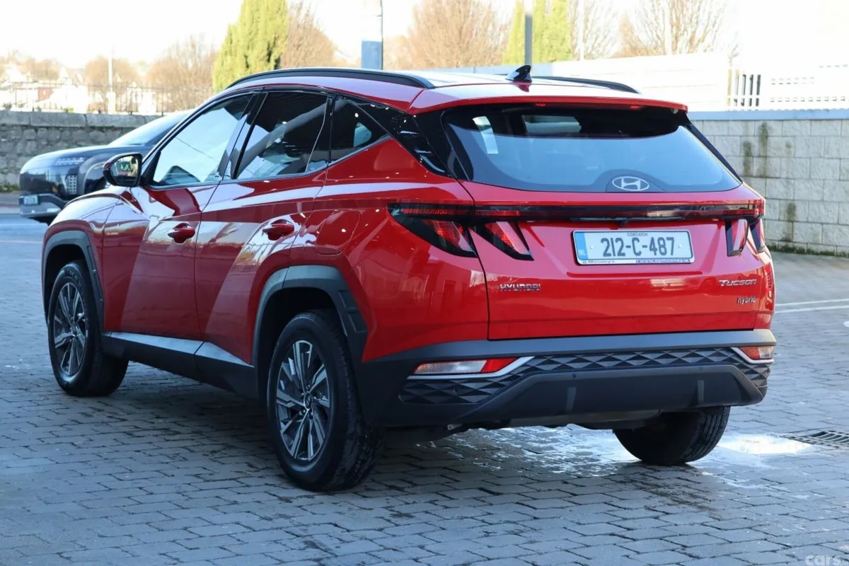 Hyundai Tucson SUV, Petrol Hybrid, 2021, Red