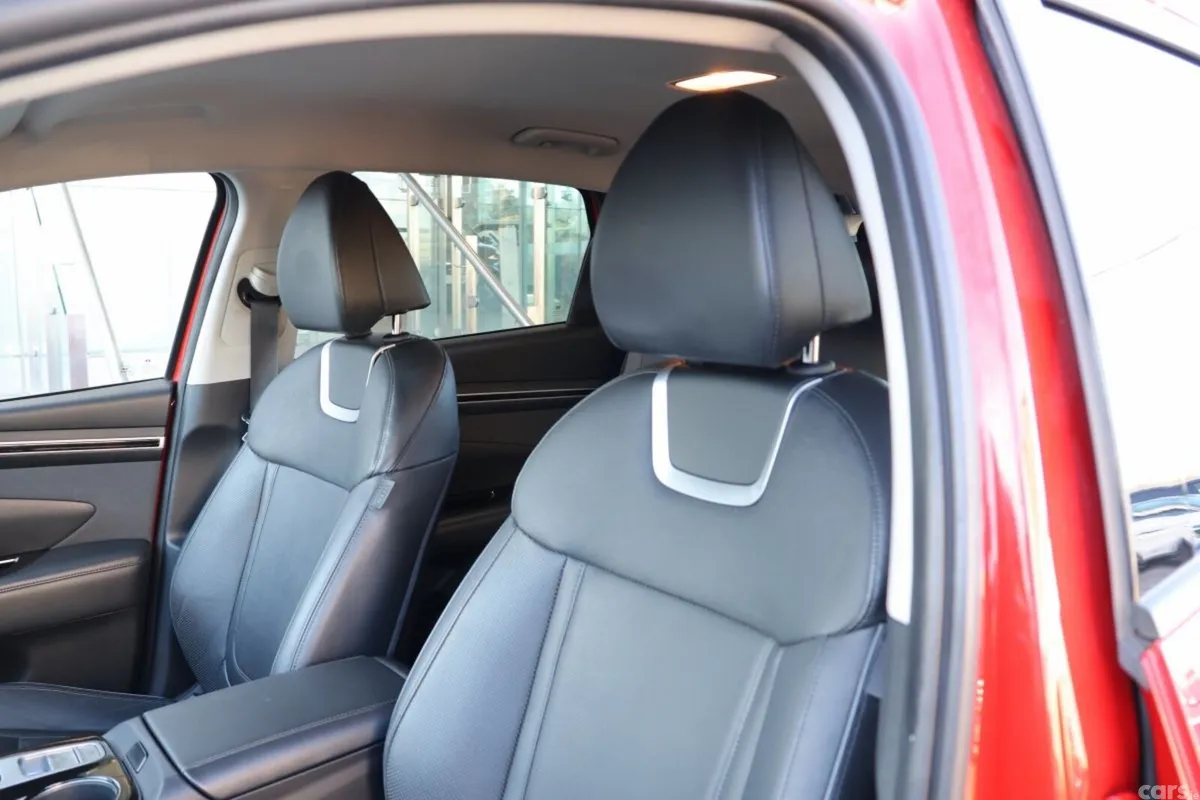 Hyundai Tucson SUV, Petrol Hybrid, 2021, Red