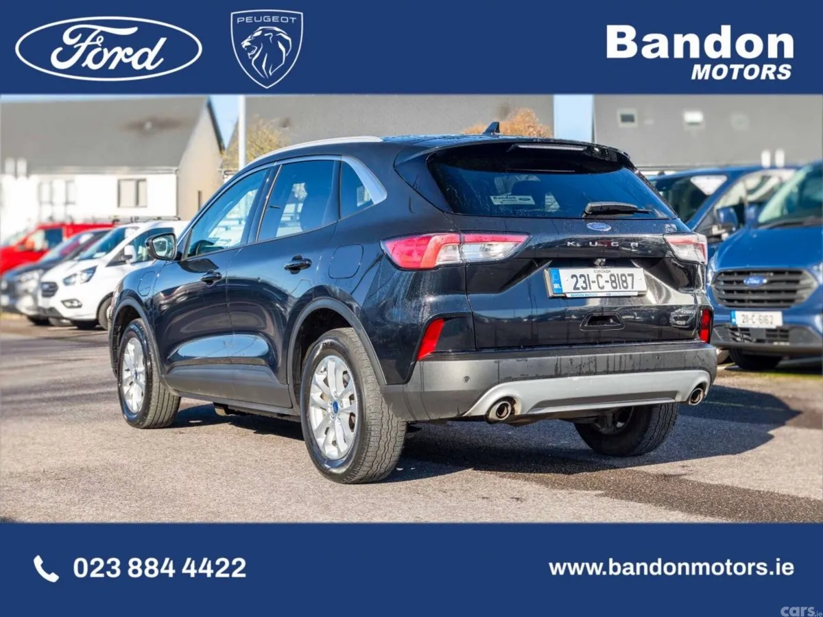 Ford Kuga SUV, Petrol Plug-in Hybrid, 2023, Black