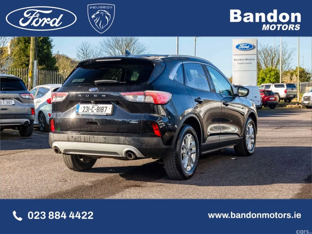 Ford Kuga SUV, Petrol Plug-in Hybrid, 2023, Black