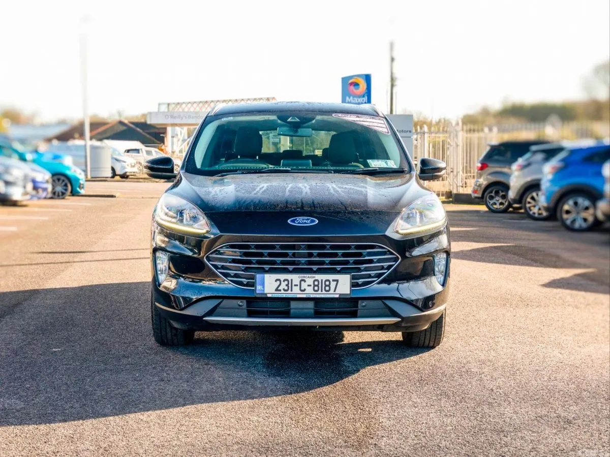 Ford Kuga SUV, Petrol Plug-in Hybrid, 2023, Black