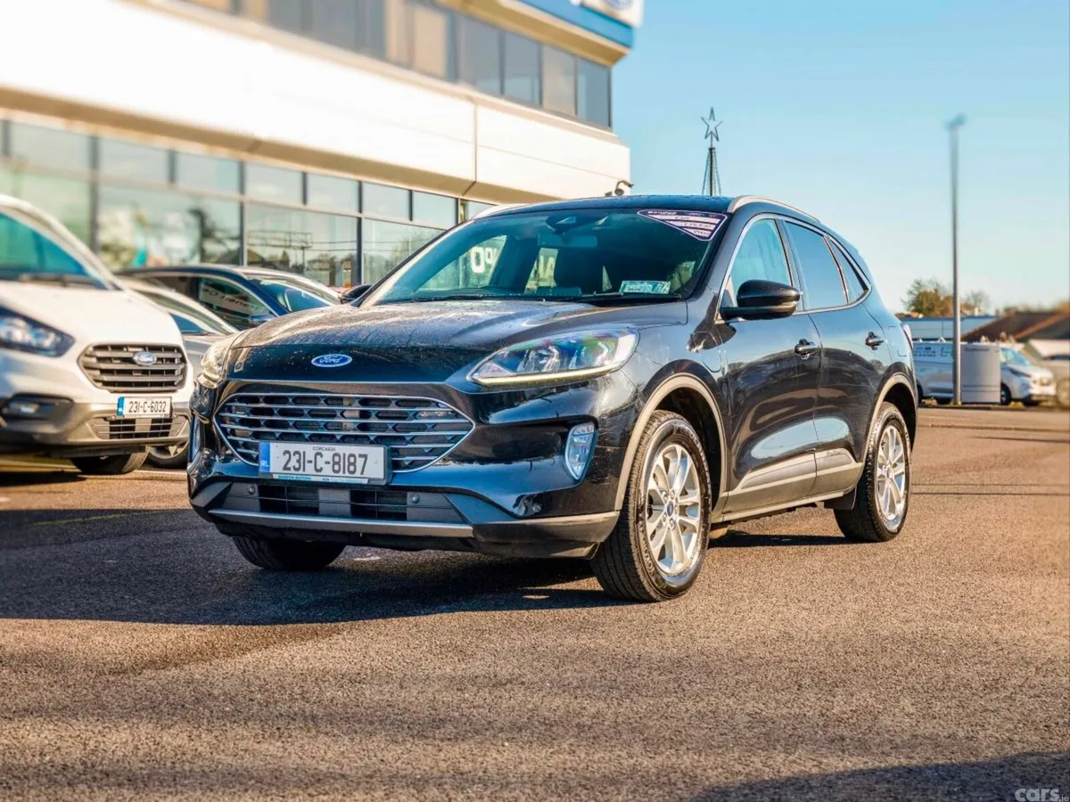 Ford Kuga SUV, Petrol Plug-in Hybrid, 2023, Black
