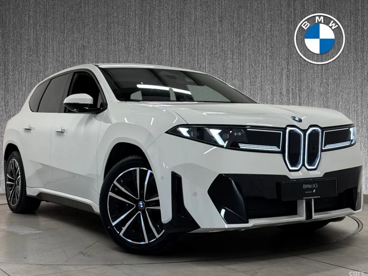 BMW iX3 SUV, Electric, 2026, White
