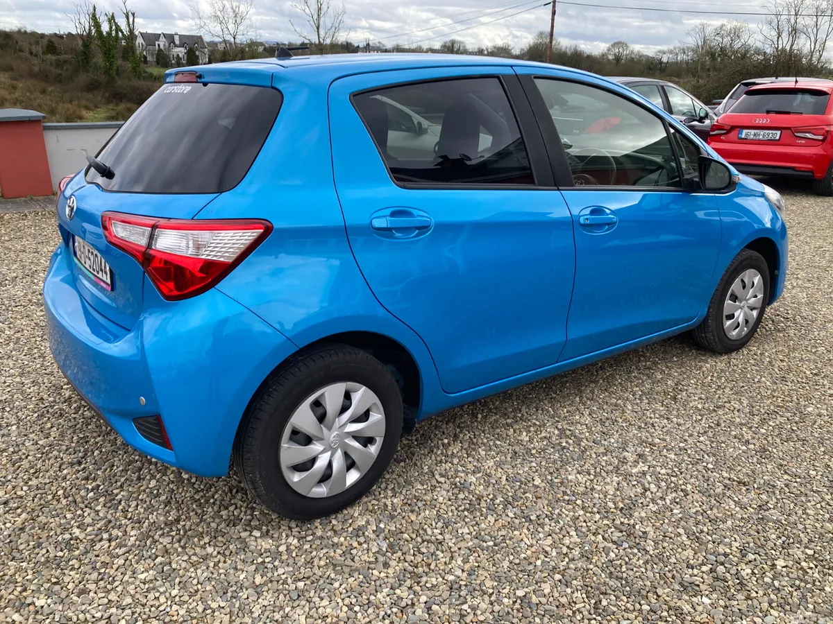 Toyota Vitz Hatchback, Petrol, 2019, Blue