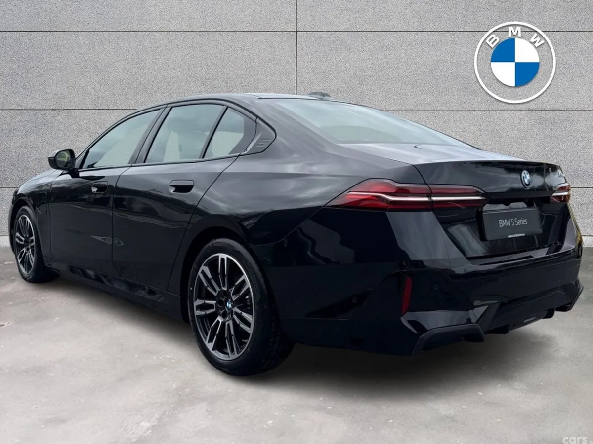 BMW 5-Series Saloon, Petrol Plug-in Hybrid, 2026, Black