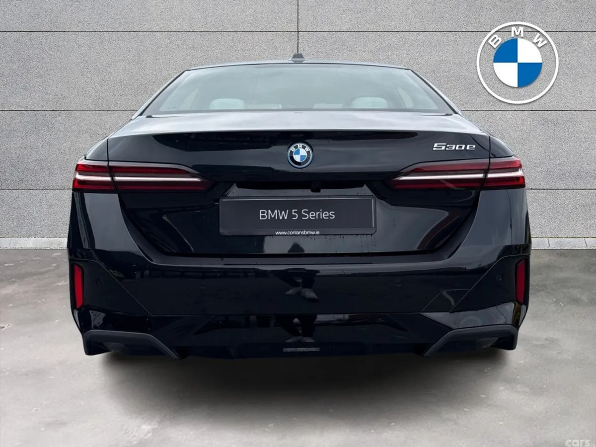 BMW 5-Series Saloon, Petrol Plug-in Hybrid, 2026, Black