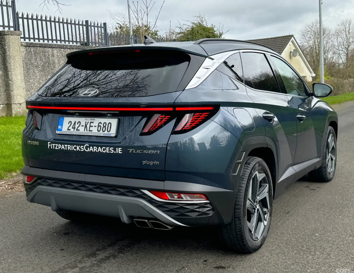 Hyundai Tucson SUV, Petrol Plug-in Hybrid, 2024, Blue