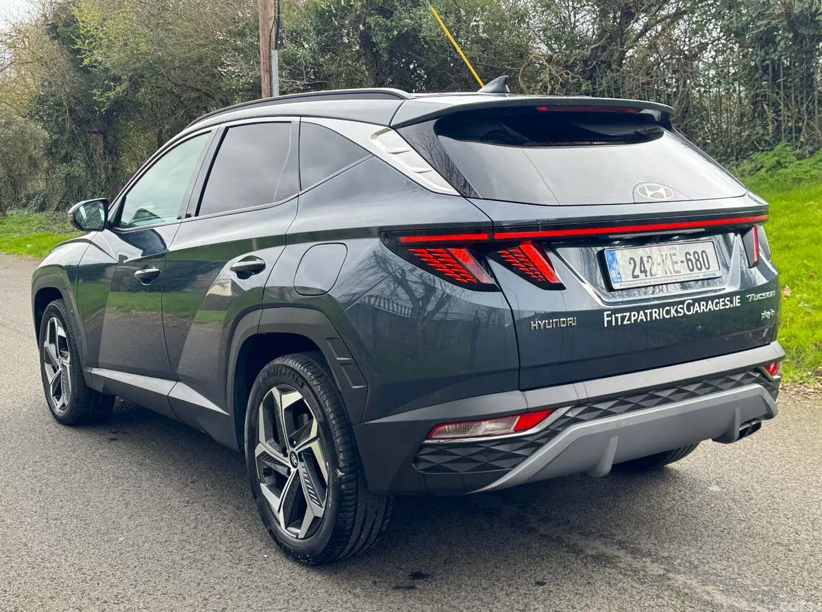 Hyundai Tucson SUV, Petrol Plug-in Hybrid, 2024, Blue
