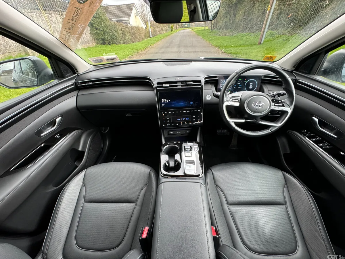Hyundai Tucson SUV, Petrol Plug-in Hybrid, 2024, Blue