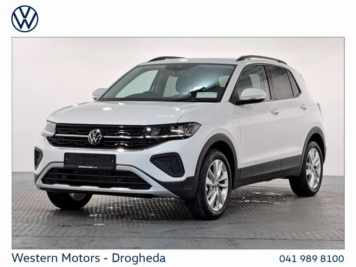 Volkswagen T-Cross SUV, Petrol, 2026, White