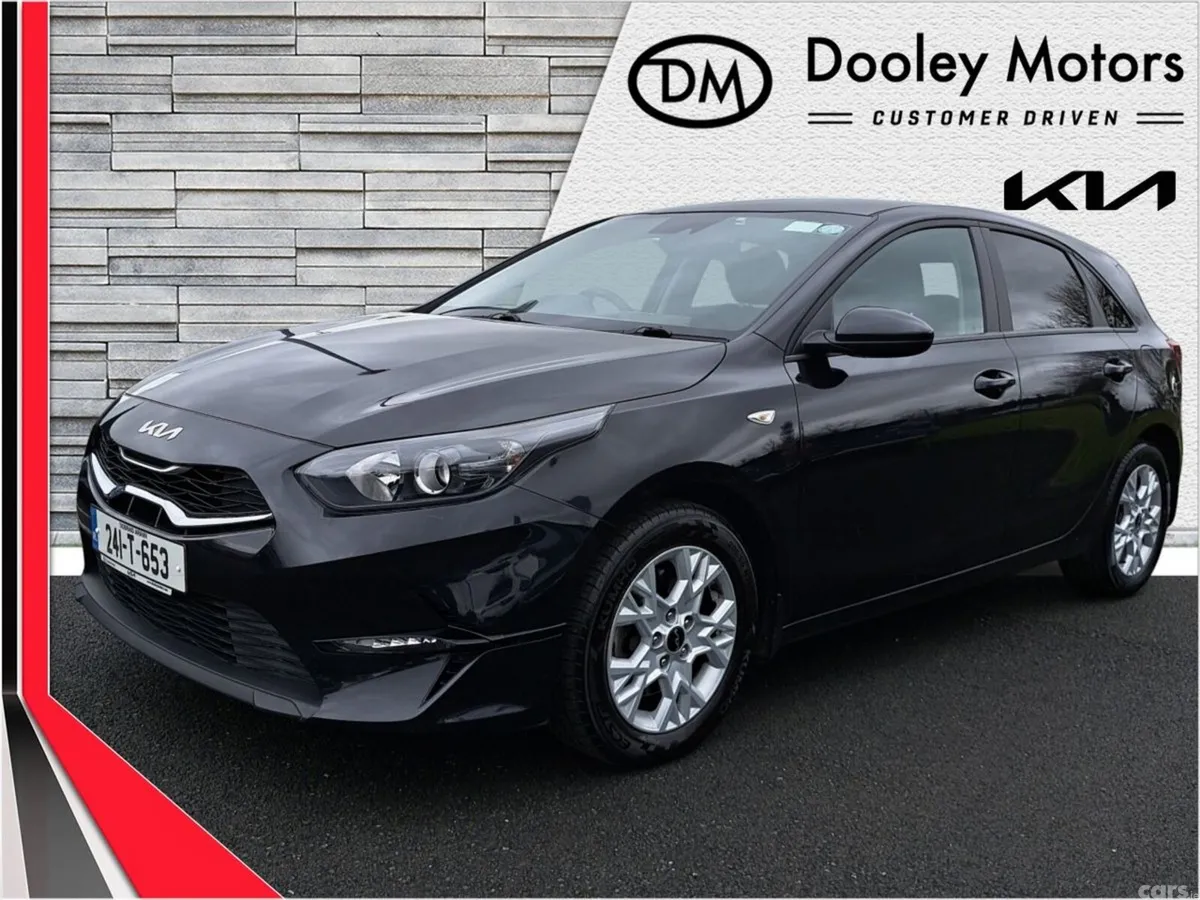 Kia Ceed Hatchback, Diesel Hybrid, 2024, Black