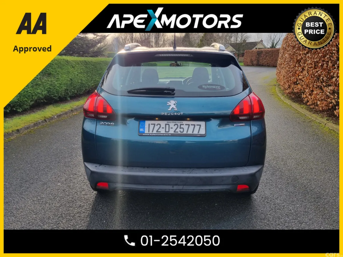 Peugeot 2008 SUV, Petrol, 2017, Green
