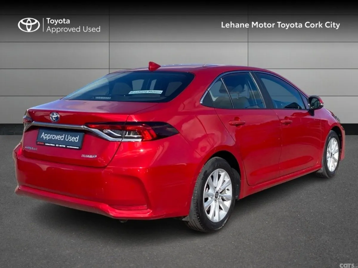 Toyota Corolla Saloon, Petrol Hybrid, 2024, Red