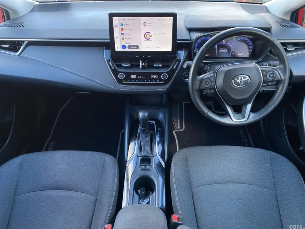 Toyota Corolla Saloon, Petrol Hybrid, 2024, Red