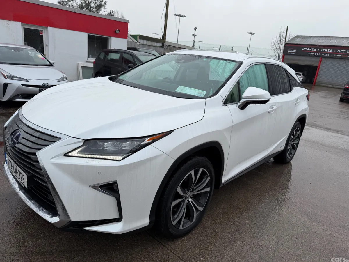 Lexus RX SUV, Petrol Hybrid, 2017, White