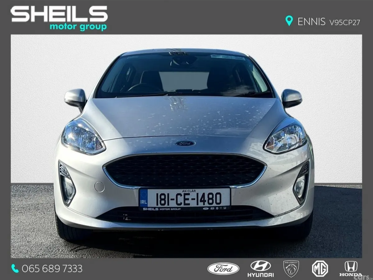 Ford Fiesta Hatchback, Petrol, 2018, Grey