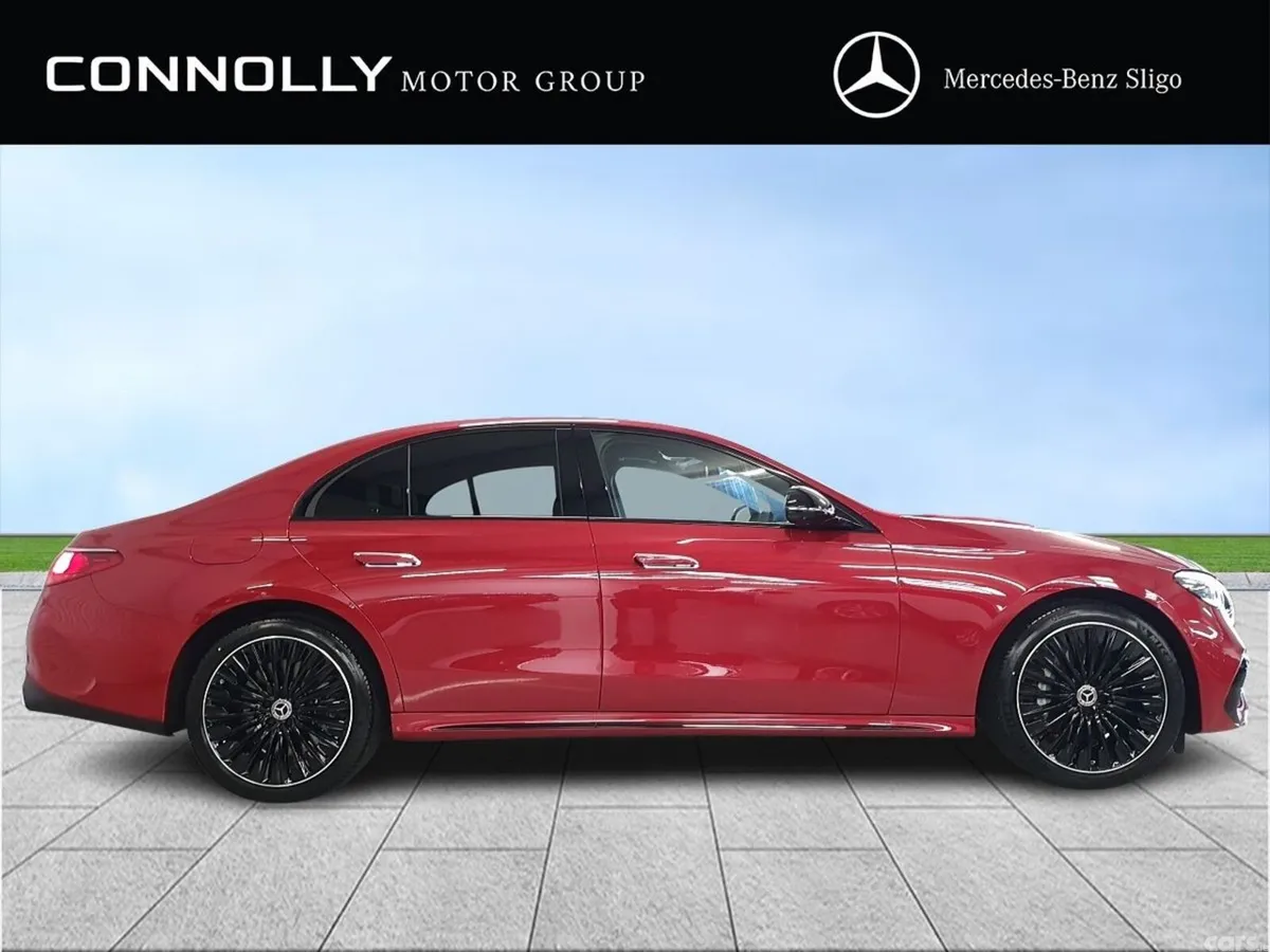 Mercedes-Benz E-Class Saloon, Diesel Plug-in Hybrid, 2026, Red