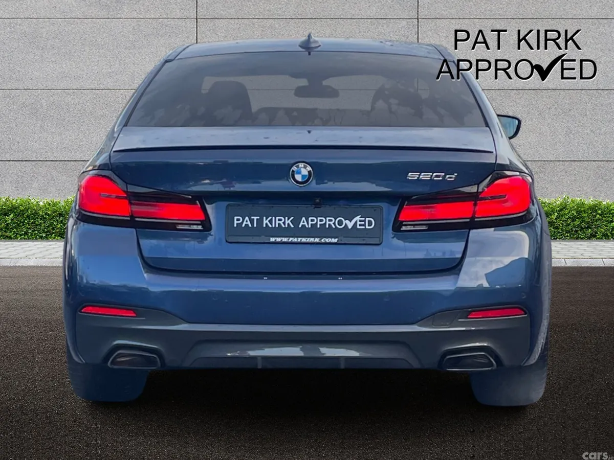 BMW 5-Series Saloon, Diesel, 2022, Blue