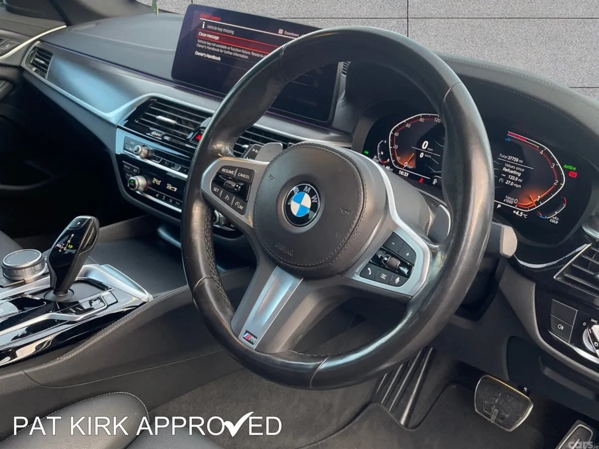 BMW 5-Series Saloon, Diesel, 2022, Blue