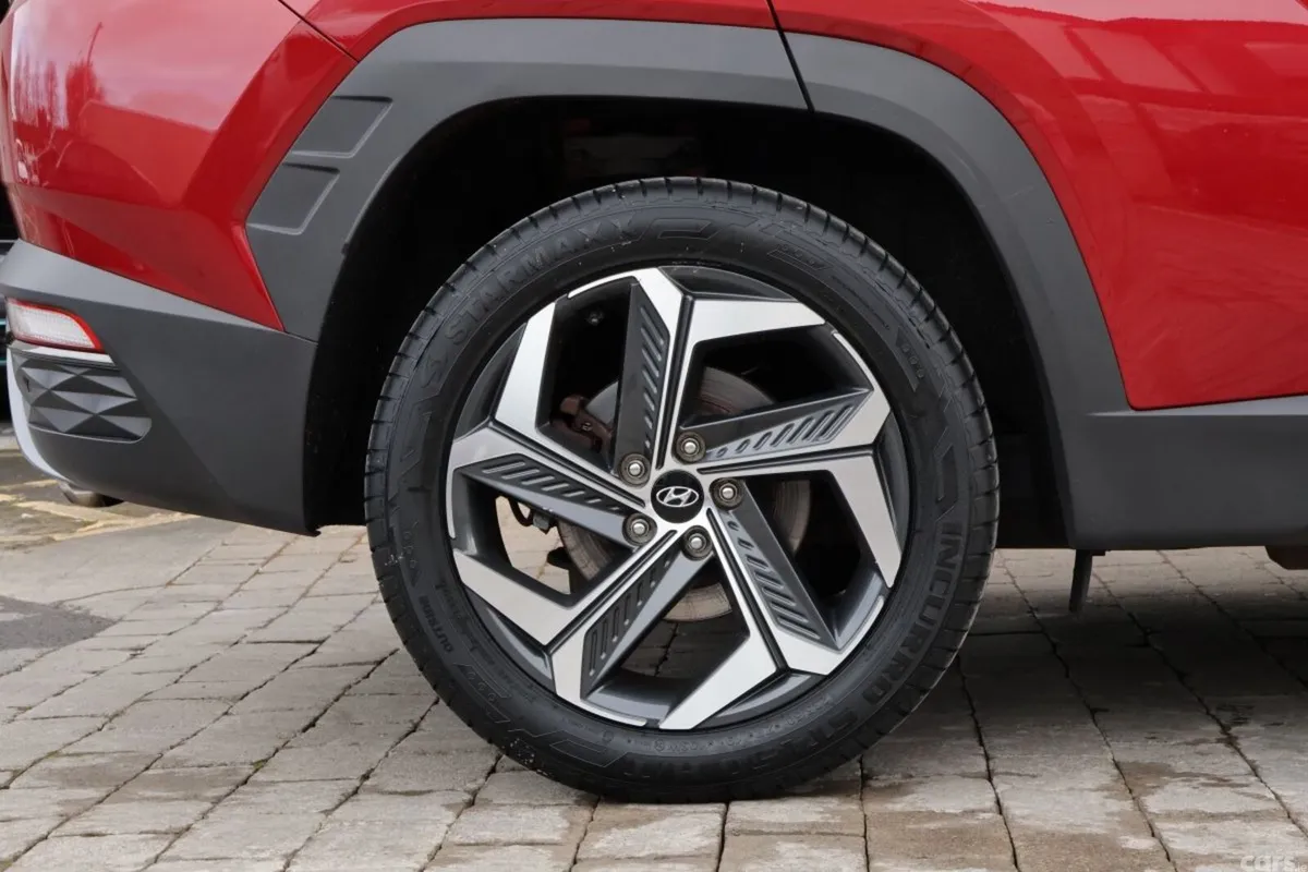Hyundai Tucson SUV, Petrol Hybrid, 2021, Red