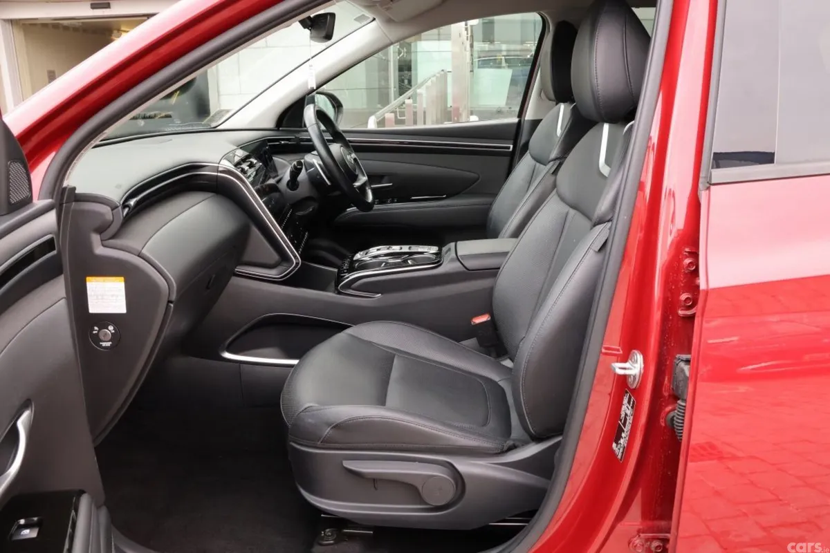 Hyundai Tucson SUV, Petrol Hybrid, 2021, Red