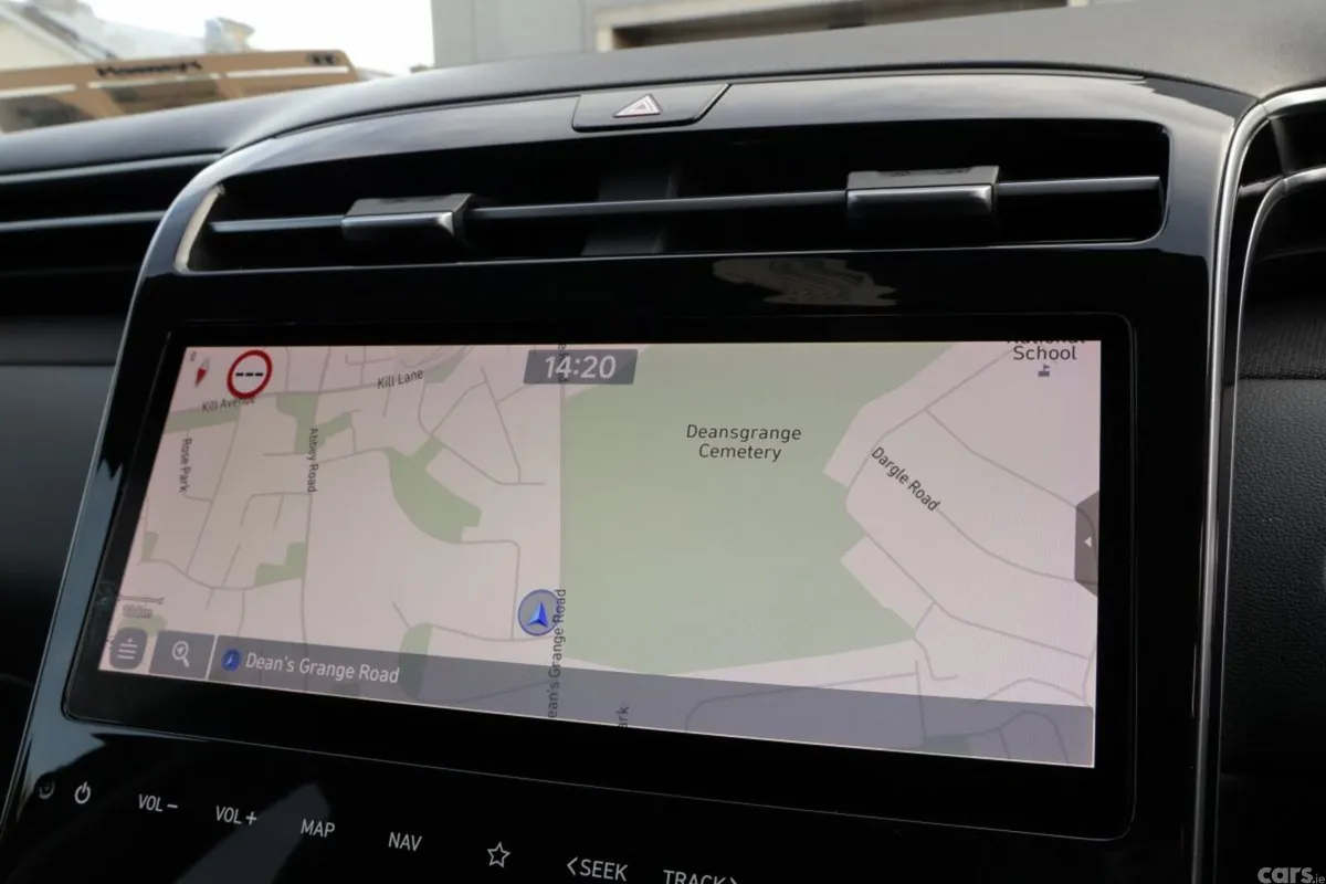 Hyundai Tucson SUV, Petrol Hybrid, 2021, Red