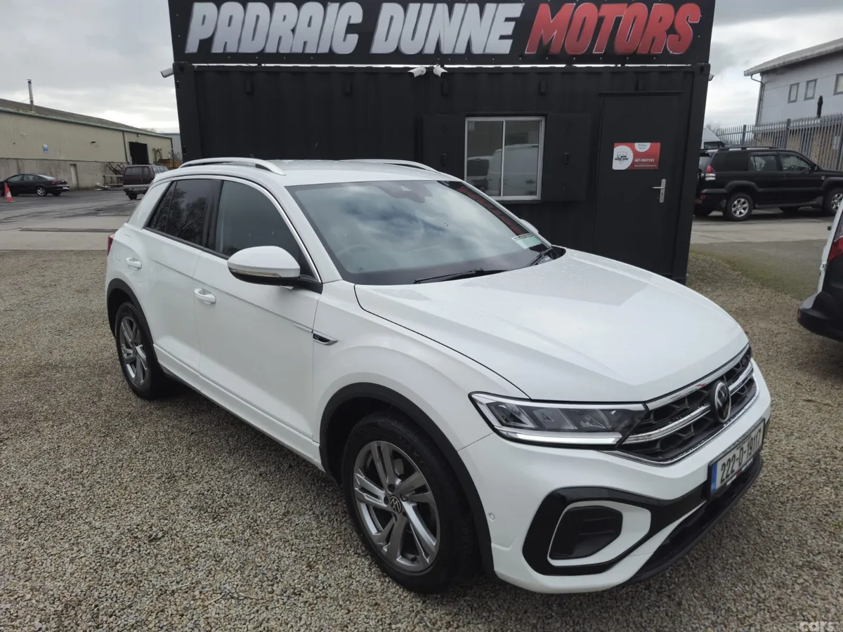 Volkswagen T-Roc SUV, Petrol, 2022, White