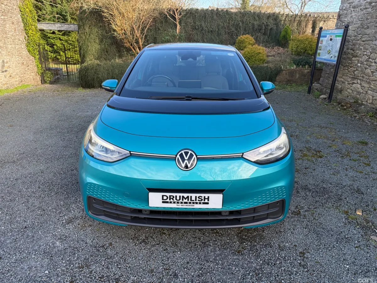 Volkswagen ID.3 Hatchback, Electric, 2022, Green