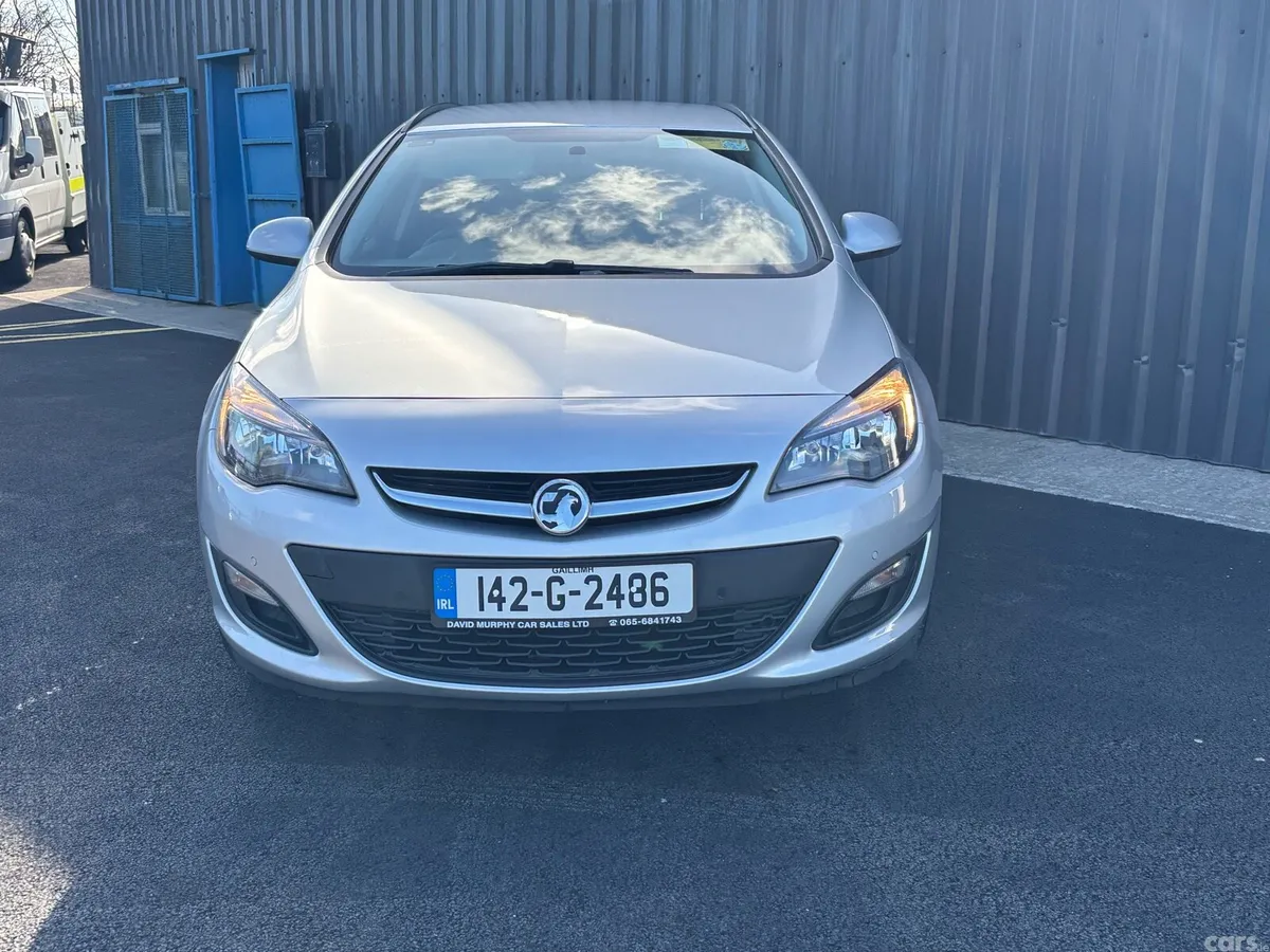 Vauxhall Astra Estate, Diesel, 2014, Silver