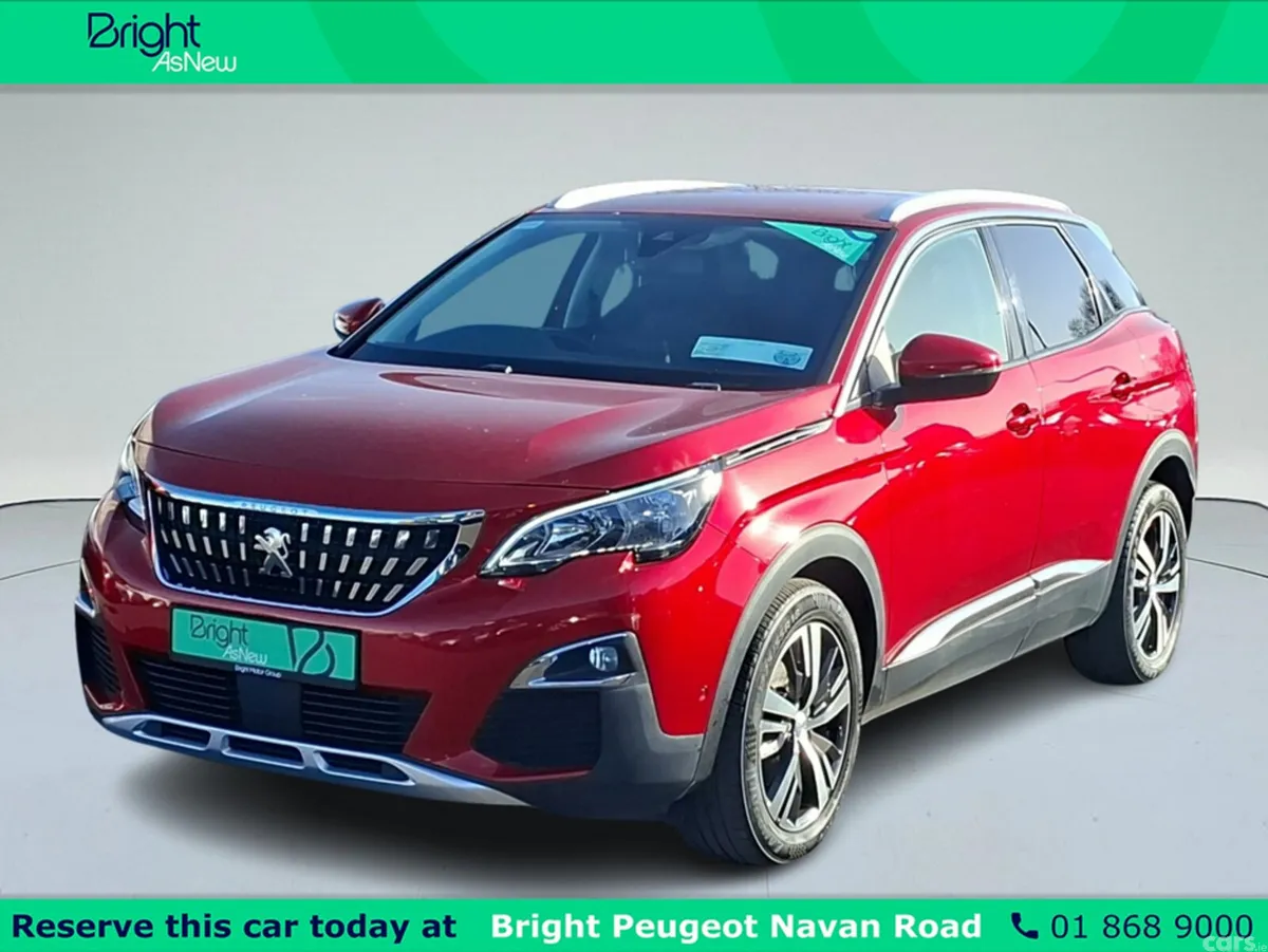 Peugeot 3008 Hatchback, Diesel, 2019, Red