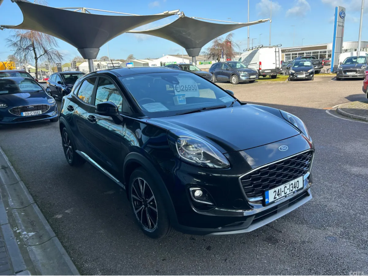 Ford Puma MPV, Petrol Hybrid, 2024, Black