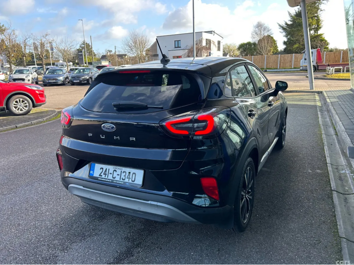 Ford Puma MPV, Petrol Hybrid, 2024, Black