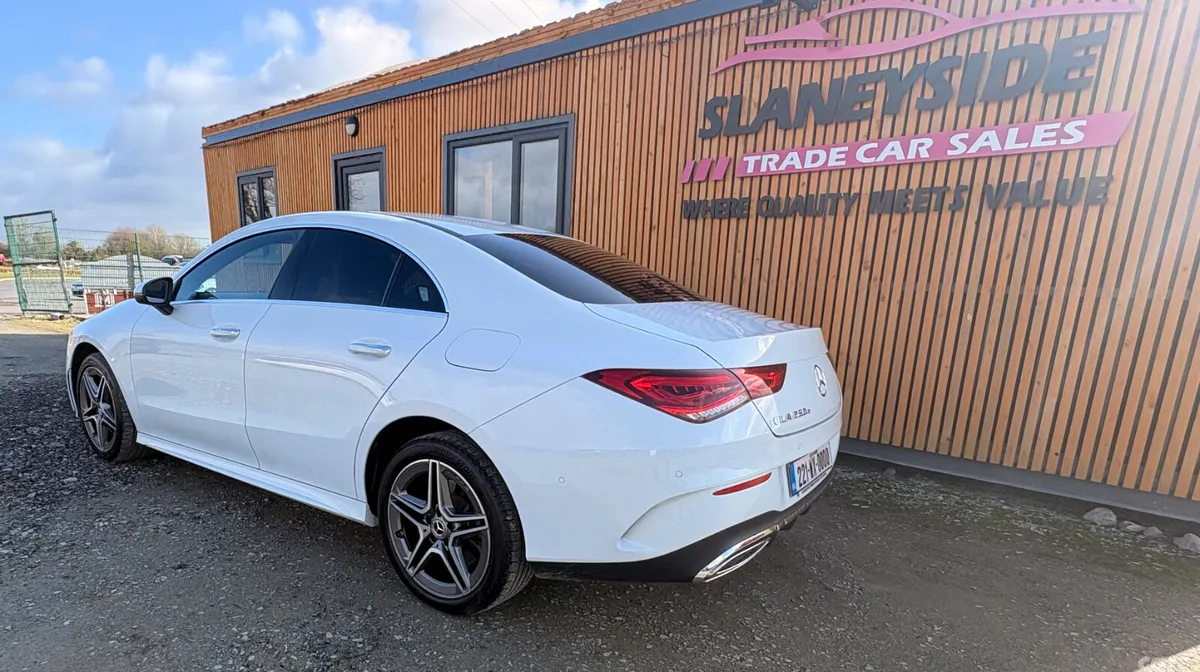 Mercedes-Benz CLA Coupe, Petrol Hybrid, 2022, White