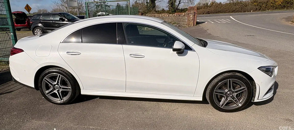 Mercedes-Benz CLA Coupe, Petrol Hybrid, 2022, White