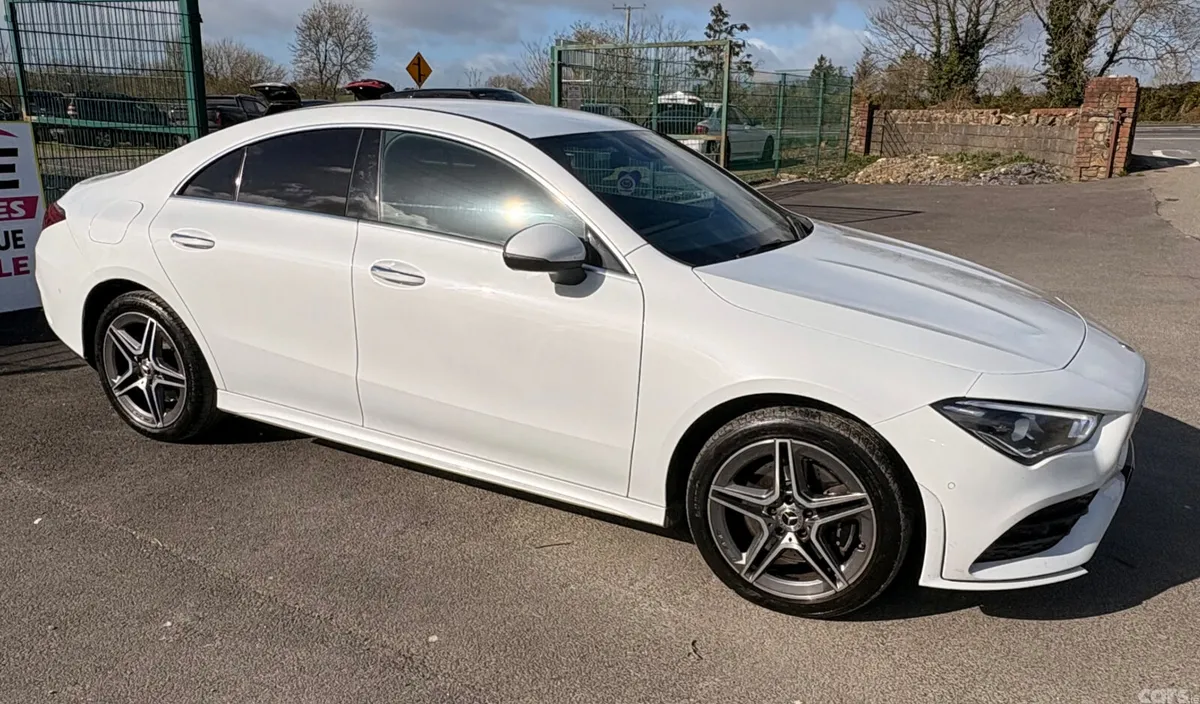 Mercedes-Benz CLA Coupe, Petrol Hybrid, 2022, White