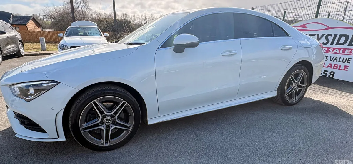 Mercedes-Benz CLA Coupe, Petrol Hybrid, 2022, White