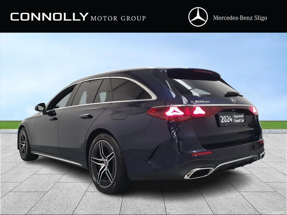Mercedes-Benz E-Class Estate, Diesel Plug-in Hybrid, 2024, Blue