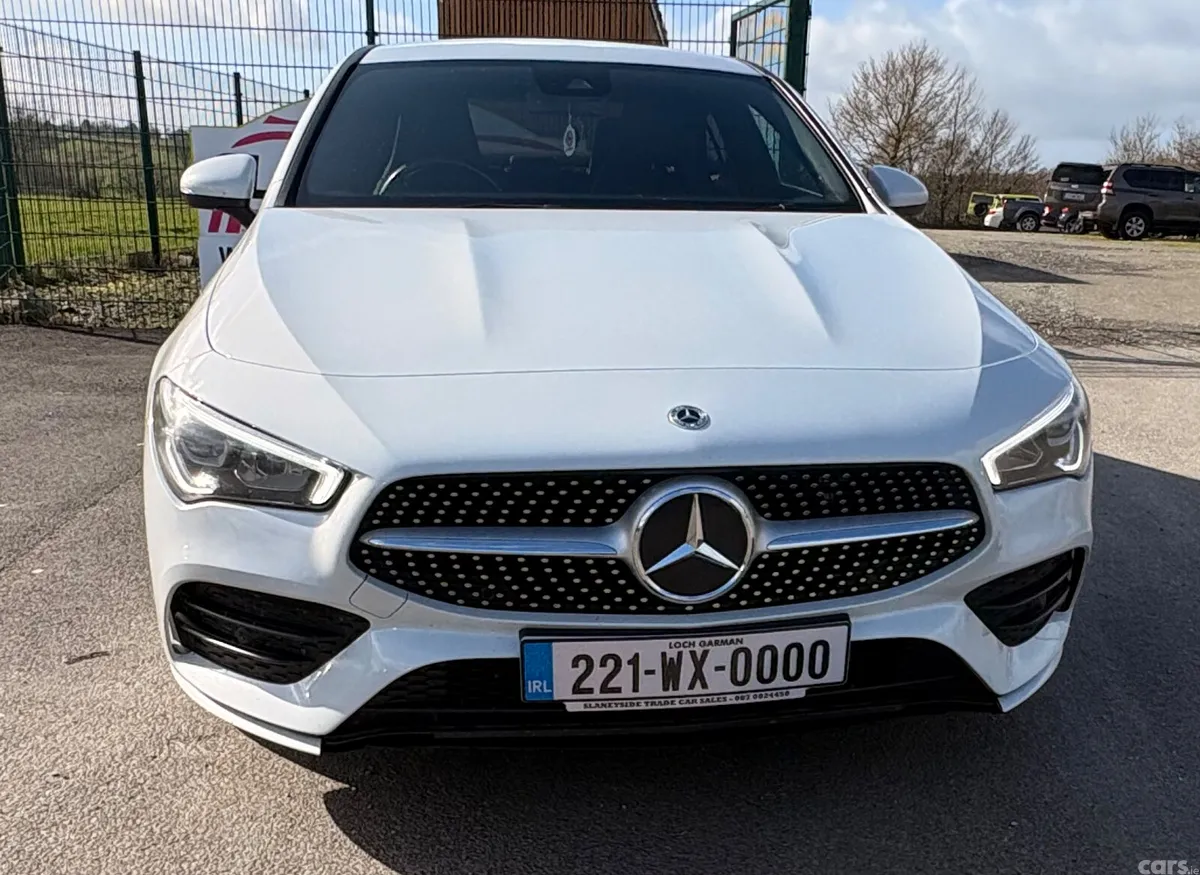 Mercedes-Benz CLA Coupe, Petrol Hybrid, 2022, White