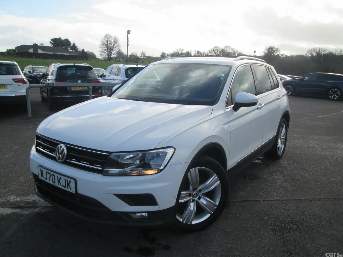 Volkswagen Tiguan SUV, Diesel, 2020, White