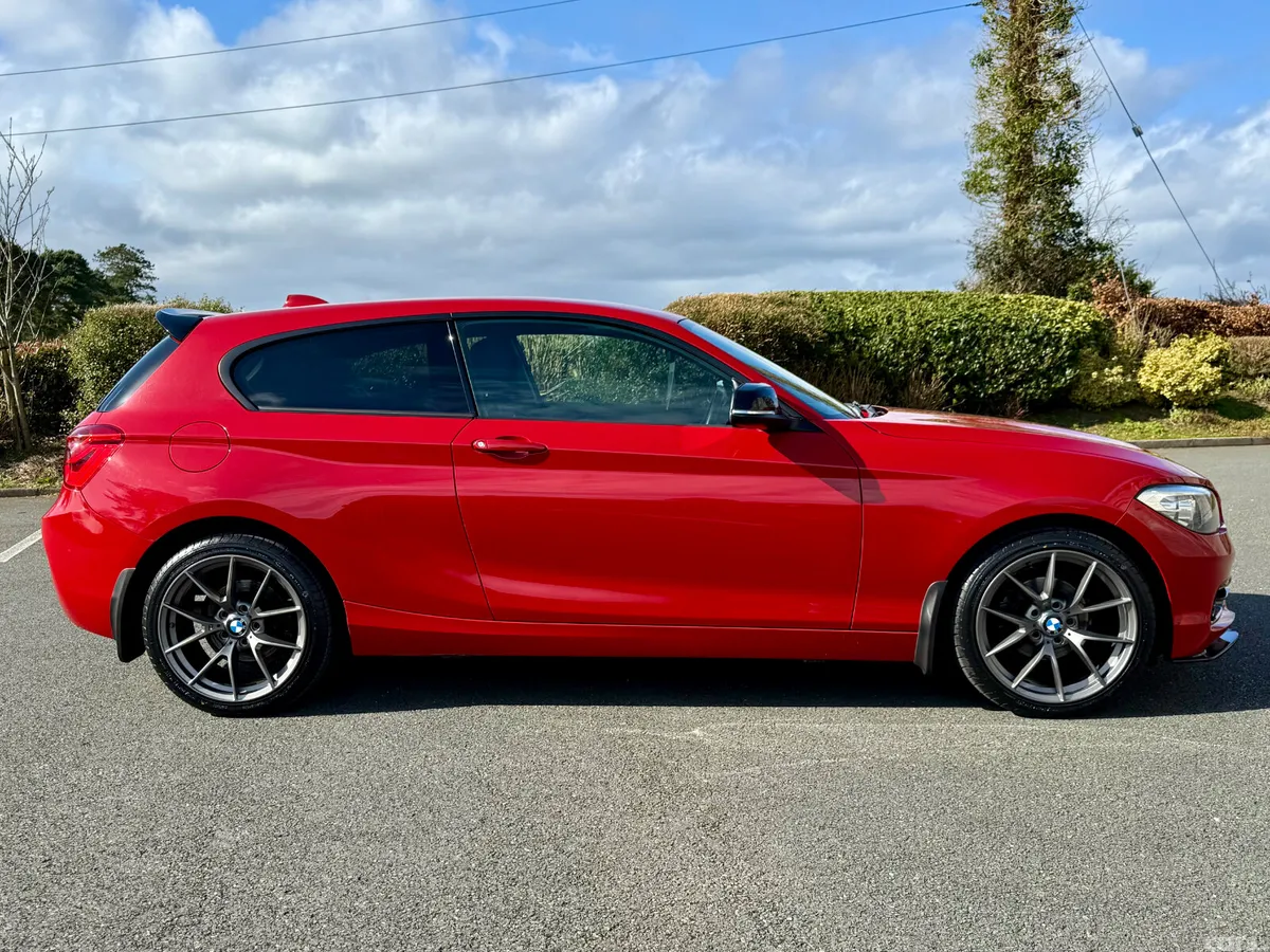BMW 1-Series Hatchback, Diesel, 2017, Red
