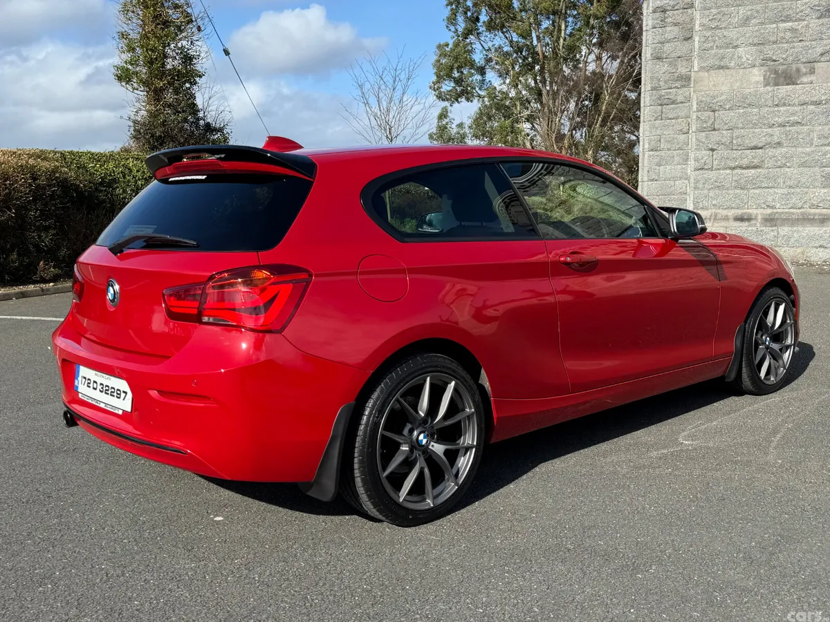 BMW 1-Series Hatchback, Diesel, 2017, Red