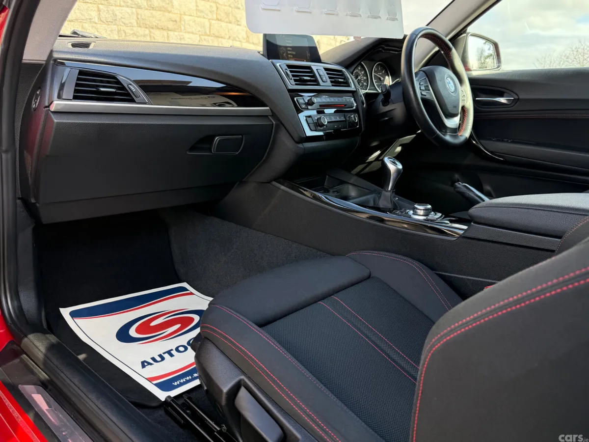 BMW 1-Series Hatchback, Diesel, 2017, Red