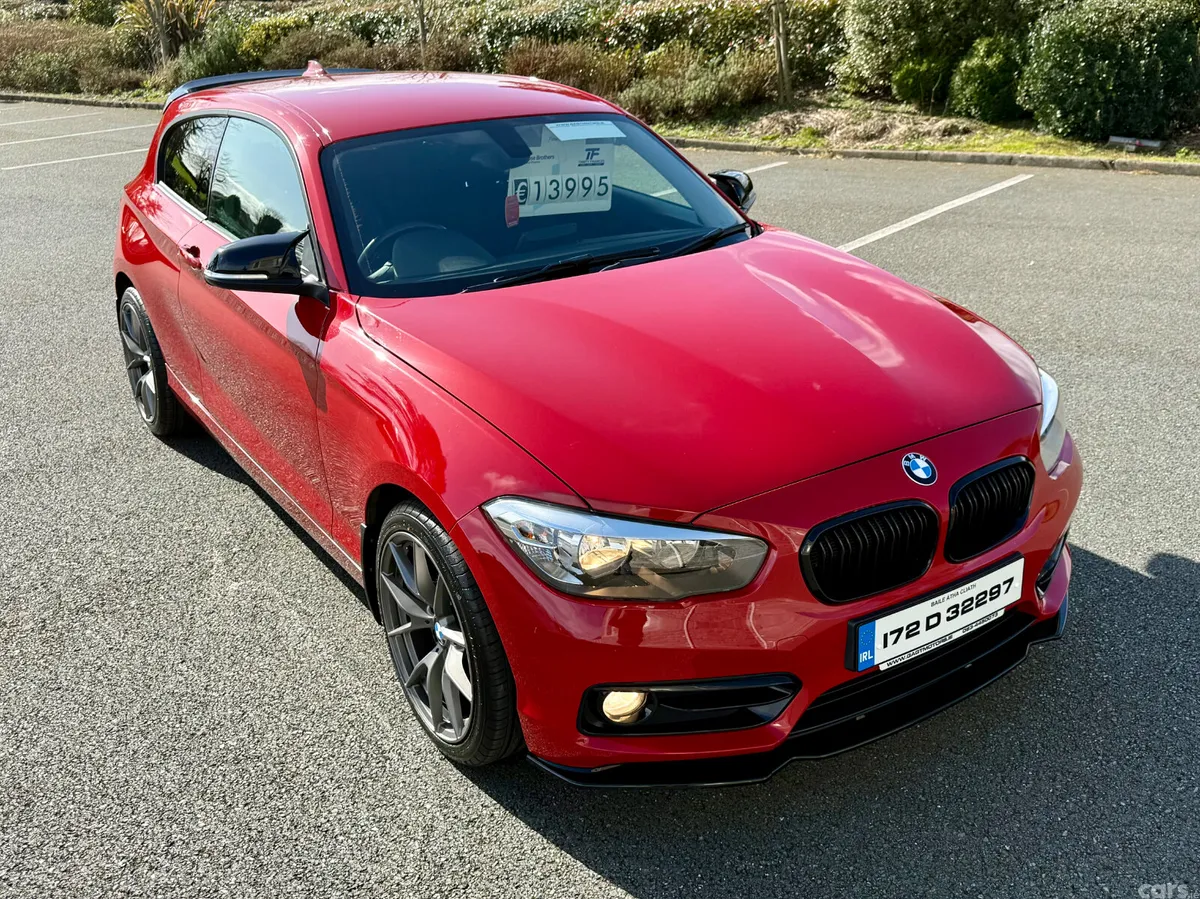 BMW 1-Series Hatchback, Diesel, 2017, Red