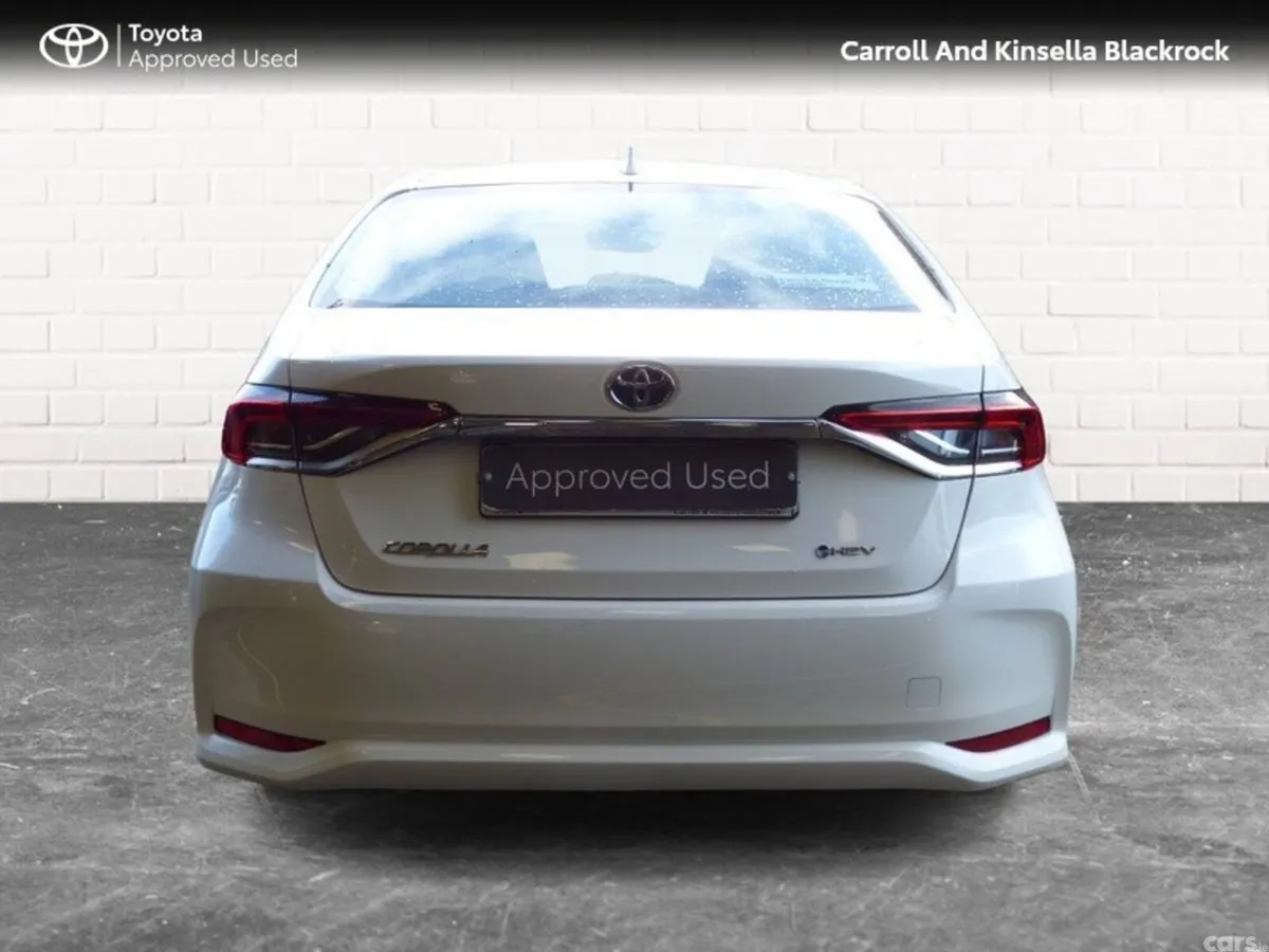 Toyota Corolla Saloon, Petrol Hybrid, 2025, White