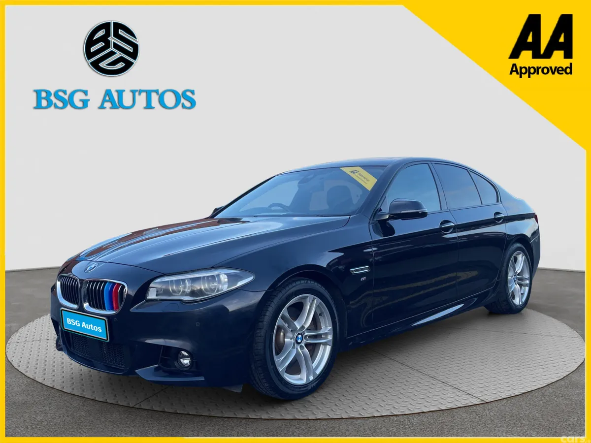 BMW 5-Series Saloon, Diesel, 2016, Black