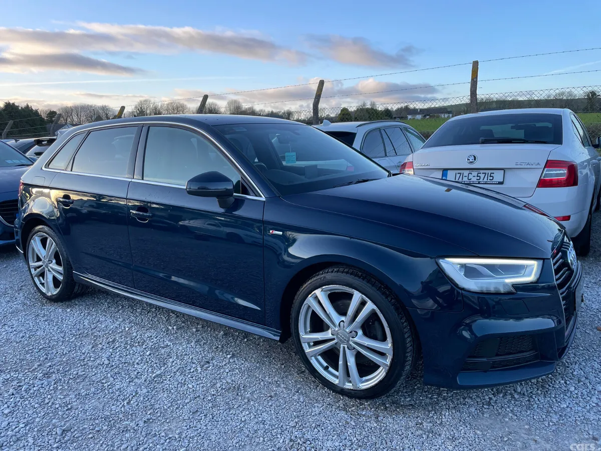 Audi A3 Hatchback, Diesel, 2019, Blue