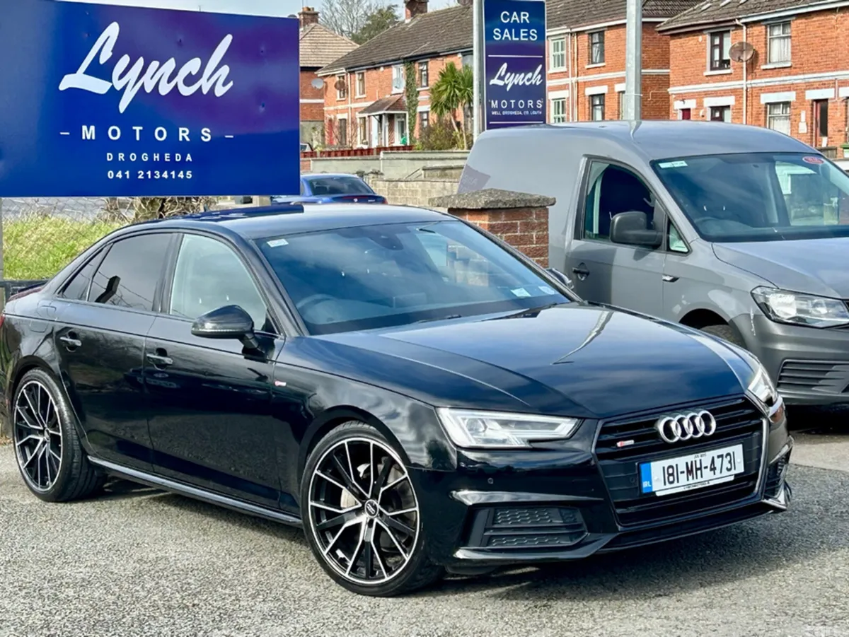 Audi A4 Saloon, Diesel, 2018, Black