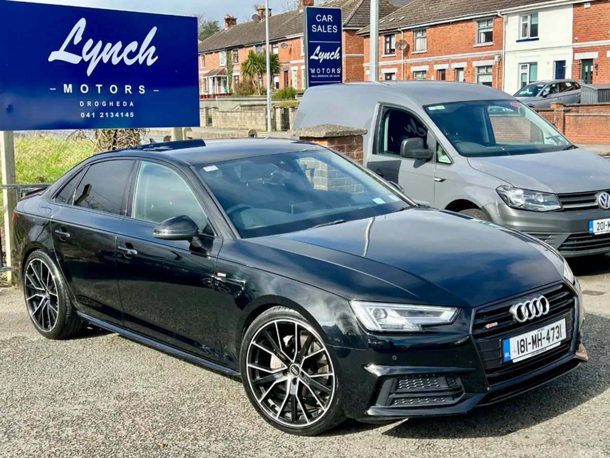 Audi A4 Saloon, Diesel, 2018, Black